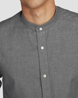 Thunder Grey Brushed Twill Shirt