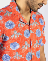 Scarlet Blossom Shirt