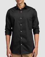 Jet Stretch Satin Shirt