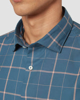 Blue Pop Checked Shirt