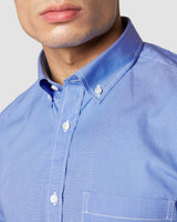 Monti Imperial Blue Fil-A-Fil Shirt