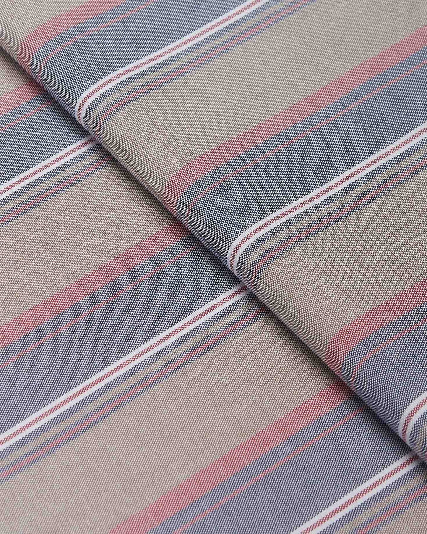 Tawny Washed Striped Shirt