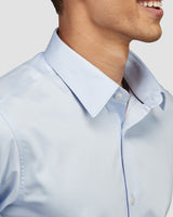 Mist Stretch Satin Shirt