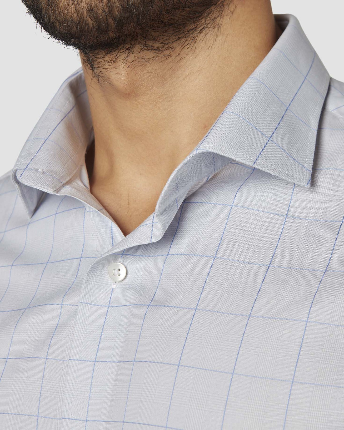 Slate Grey Checked Shirt