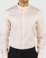 Wrinkle Resistant Peach Oxford Shirt