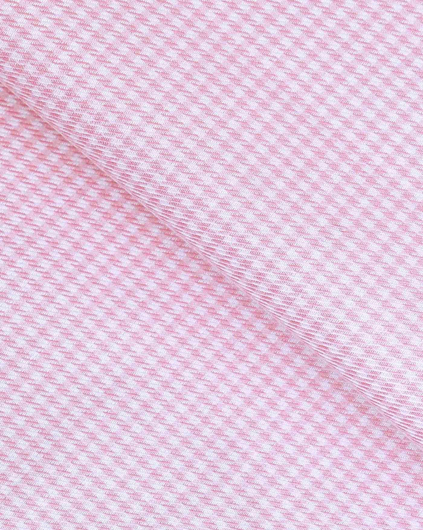 Pink Houndstooth Shirt