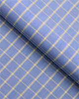 Wrinkle Resistant Lemon Checks Shirt