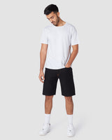 Smoked Black || Knit-like Soft Shorts