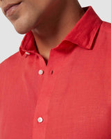 Pumpkin Spiced Linen Shirt