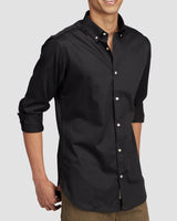 Lunar Stretch Satin Shirt
