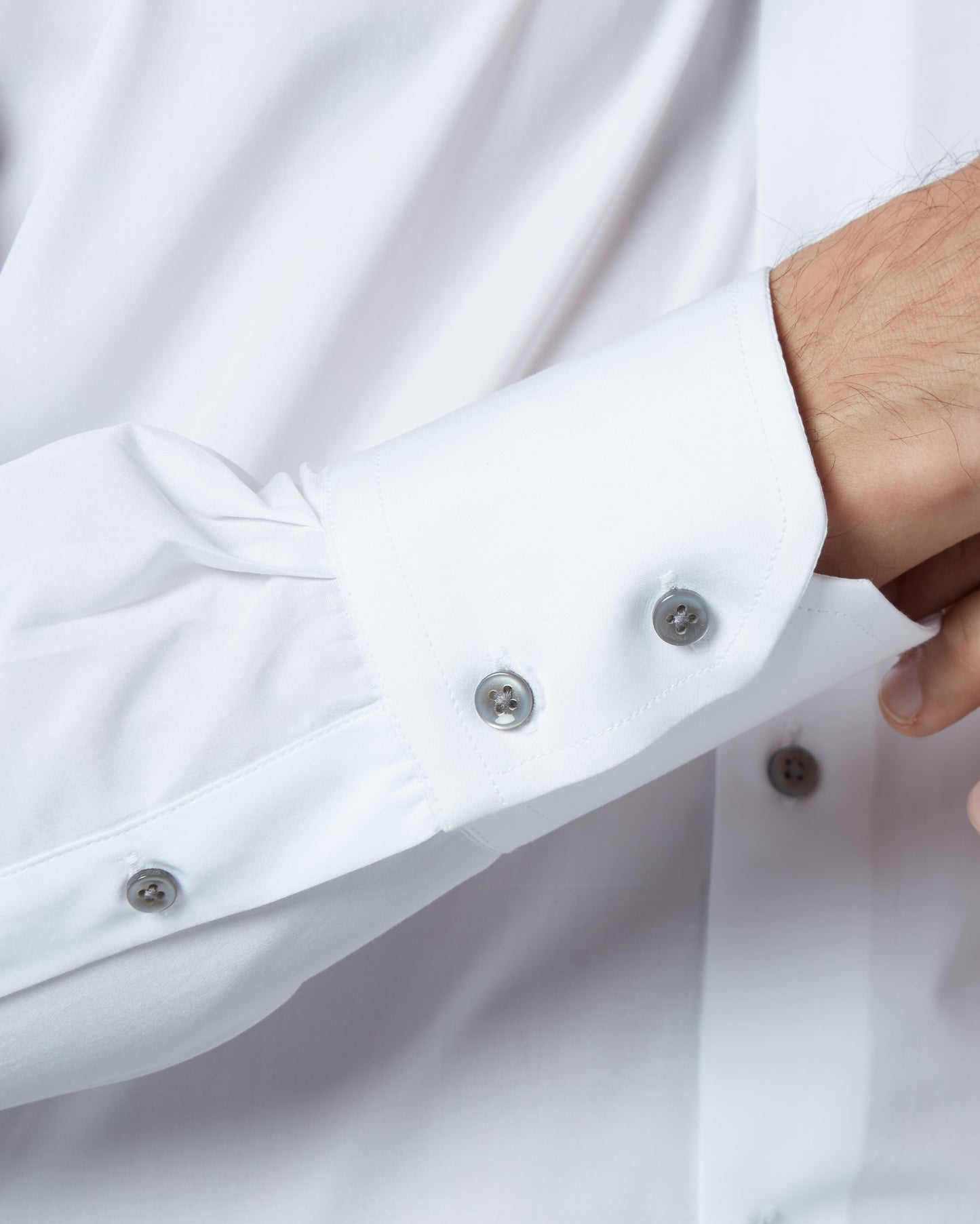 Thomas Mason Whisper White Shirt