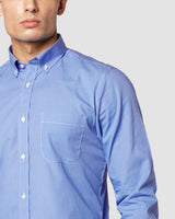 Monti Imperial Blue Fil-A-Fil Shirt