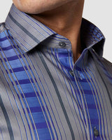Monti High Tension Striped Shirt