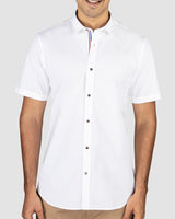 Ice Crystal Stretch Satin Shirt