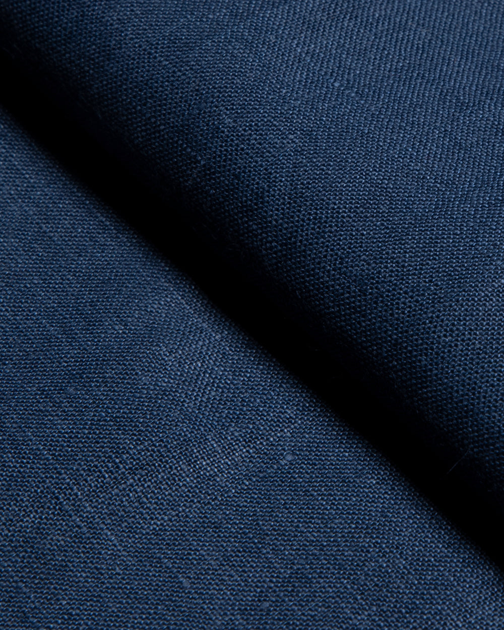 French Navy Linen Shirt