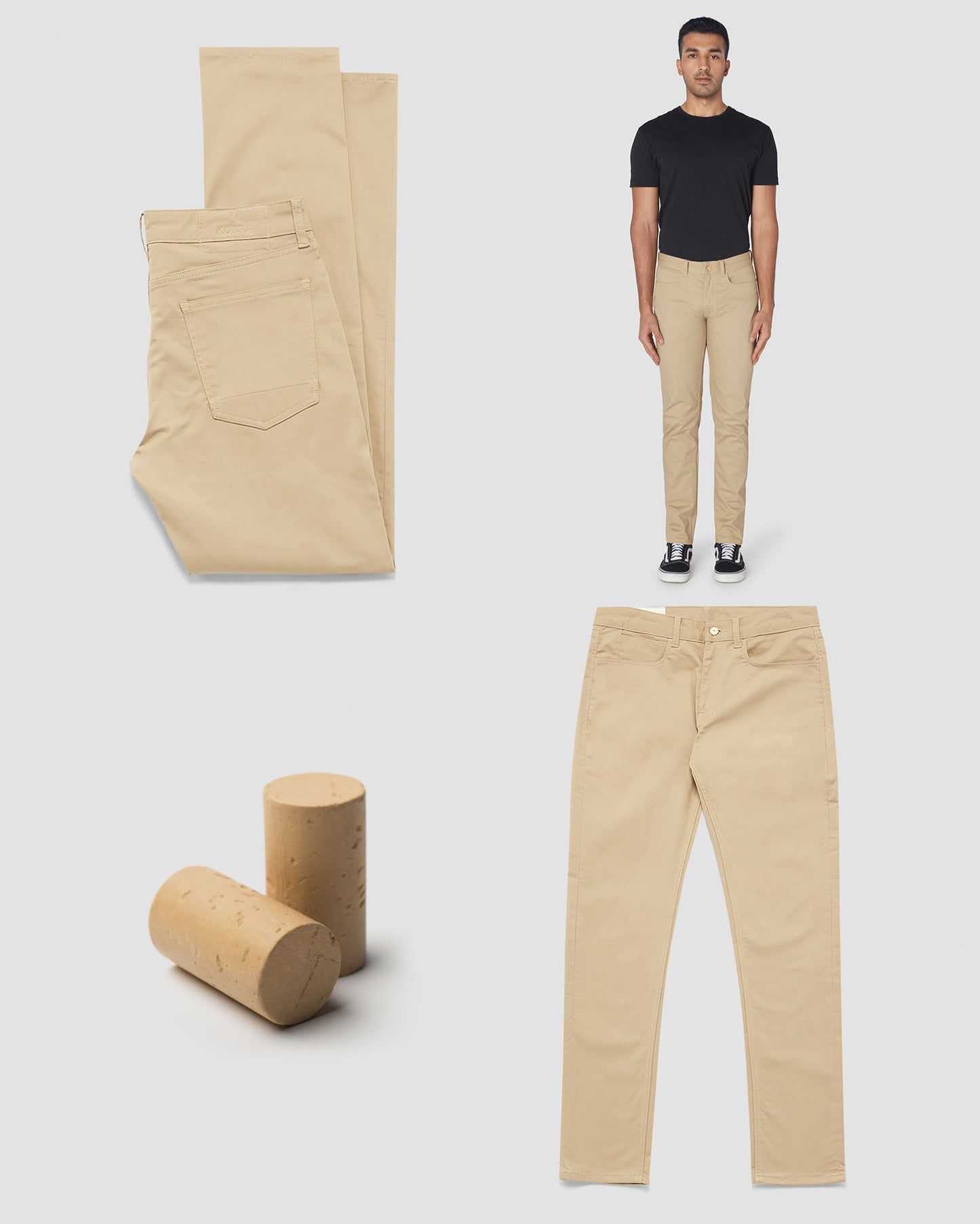 Tan | Super-soft Stretch Light Jeans