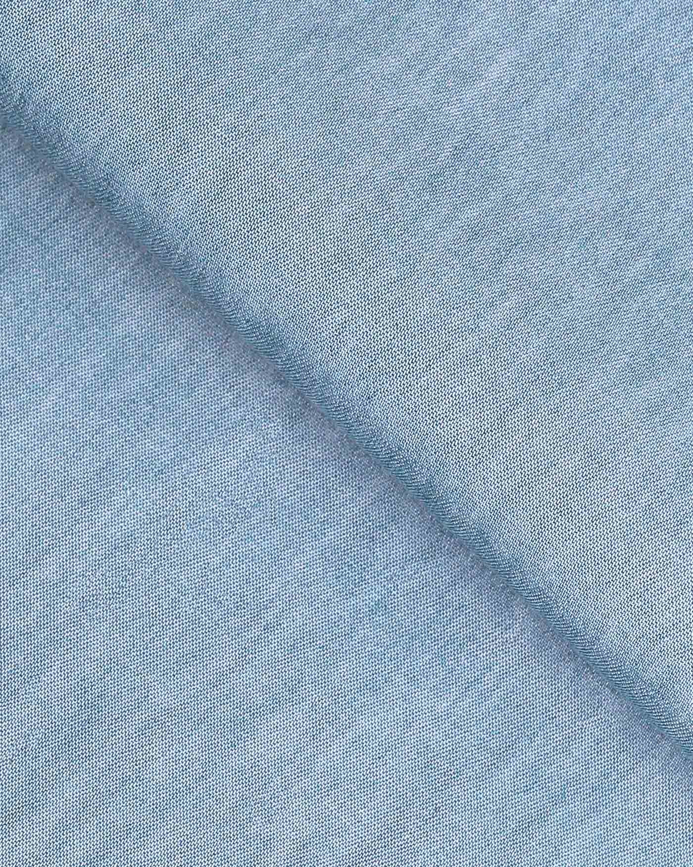 powder blue tencel denim