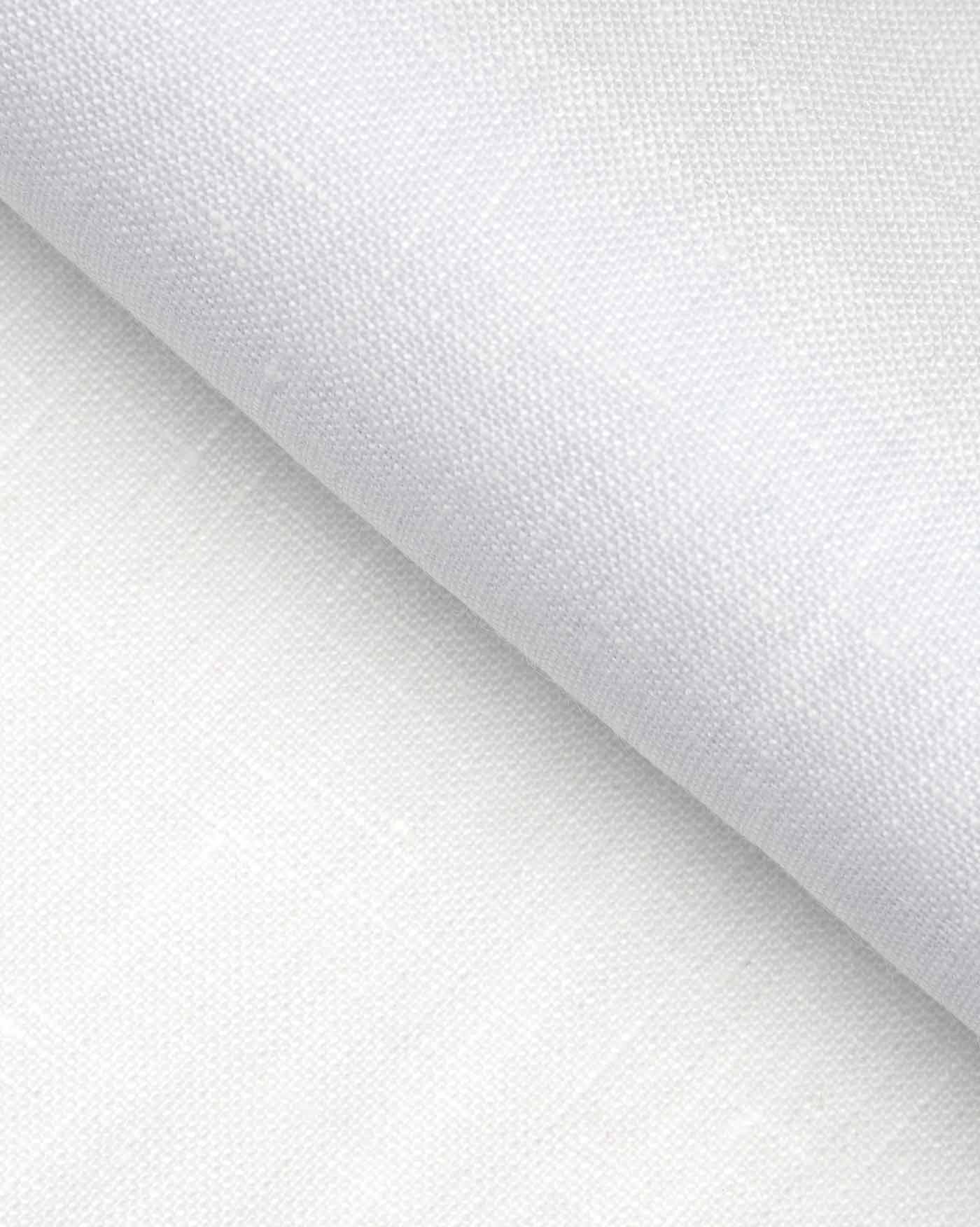 Arctic White Linen Shirt