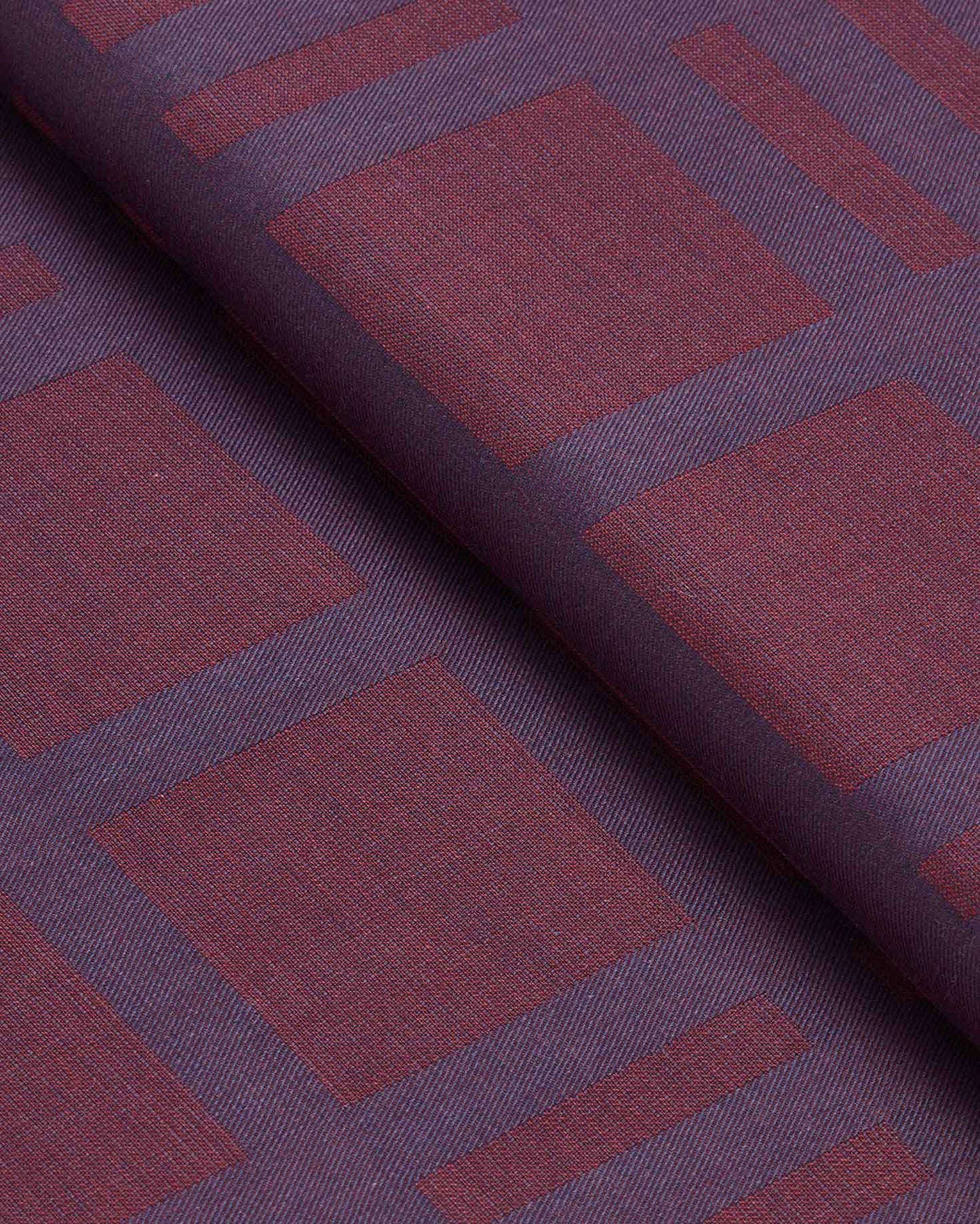 Concord Grape Checked Shirt