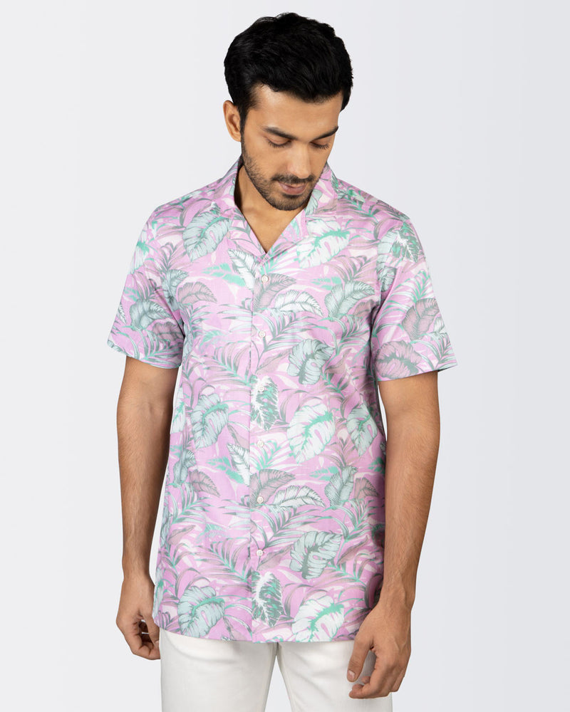 Tropical Pink Shirt