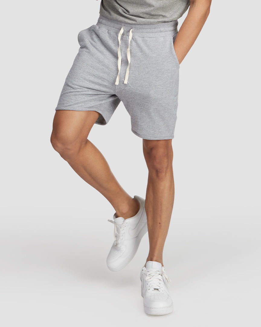Classic Grey Melange Shorts