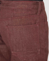 Maroon :: Organic Cotton Jeans