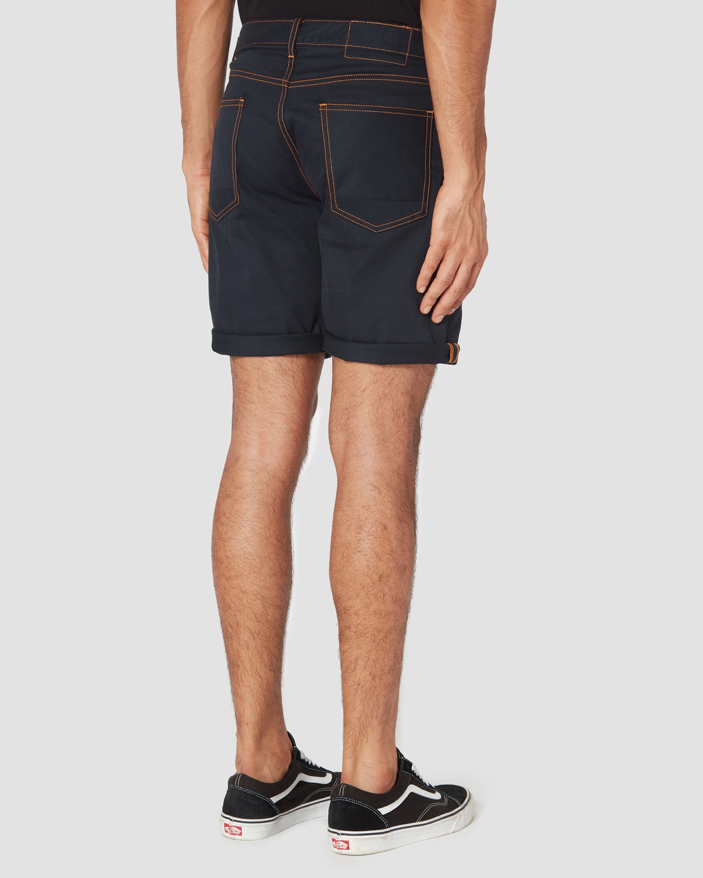Navy || Super-soft Stretch Light Shorts