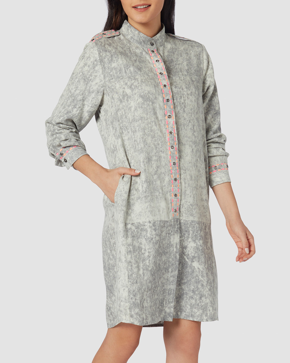 Motley Crew Shirt Dress