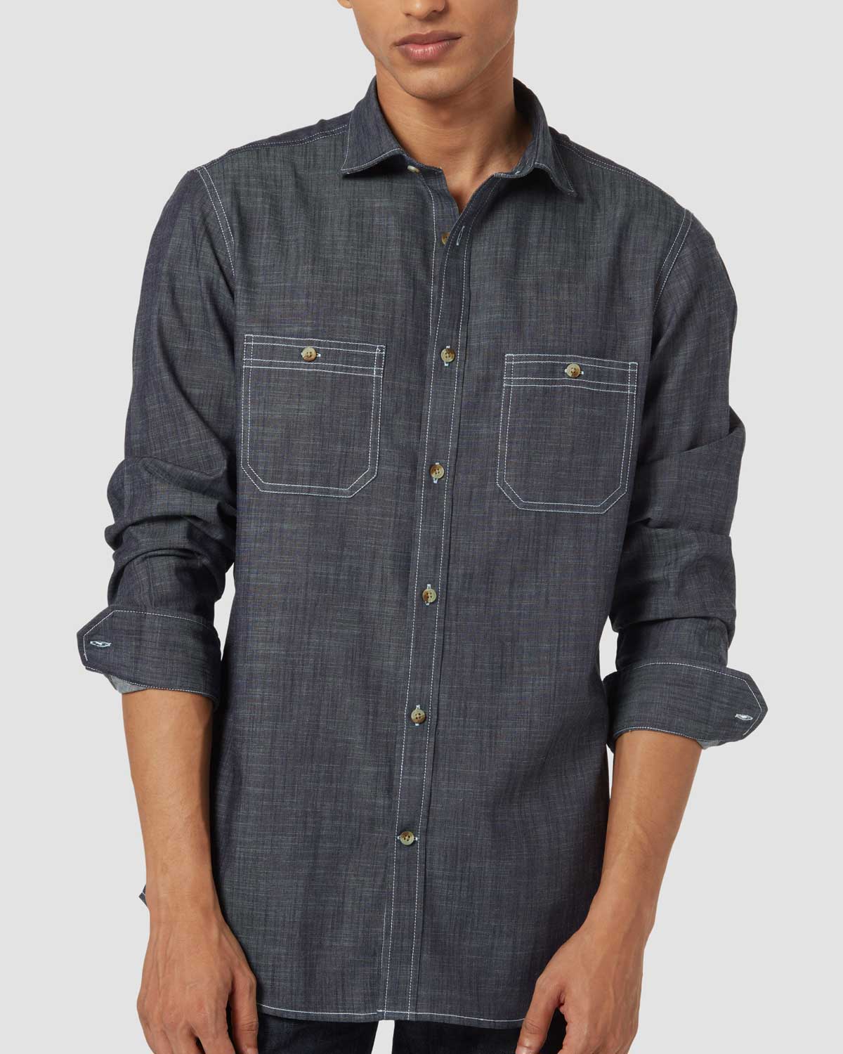 Admiral Blue Denim Shirt