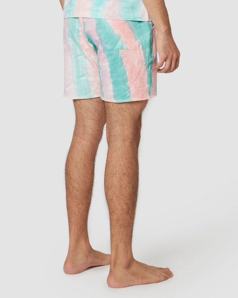 Tie Dye Pink Floyd French Terry Shorts
