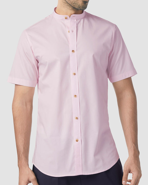 Pink Lemonade Stretch Poplin Shirt