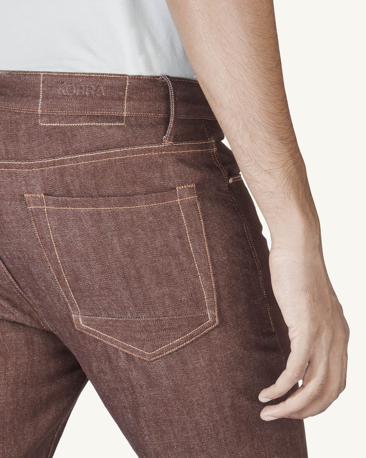 Rustic Red | Organic Cotton Jeans