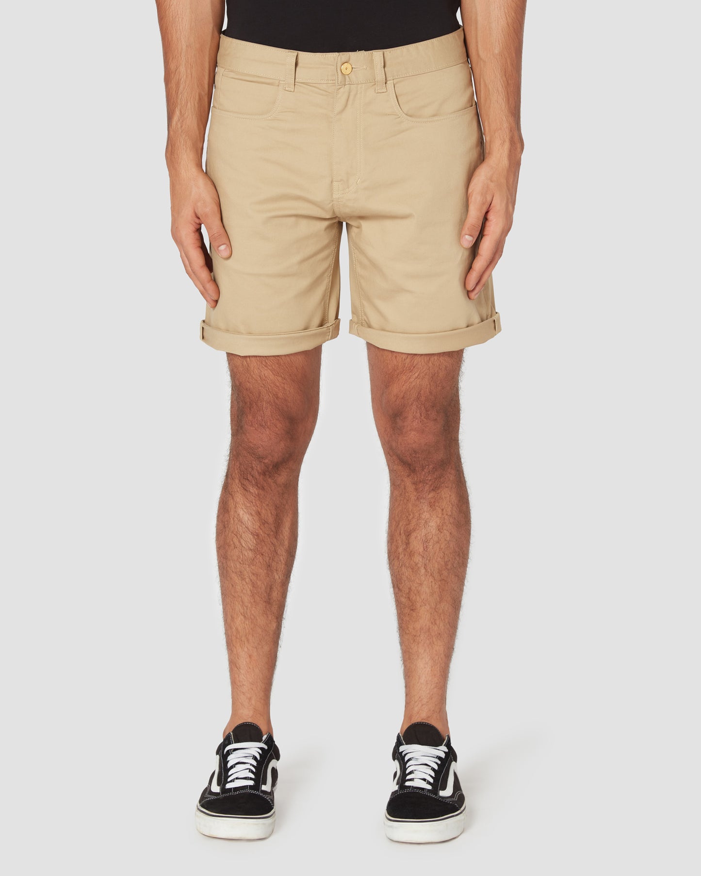 Tan || Super-soft Stretch Light Shorts
