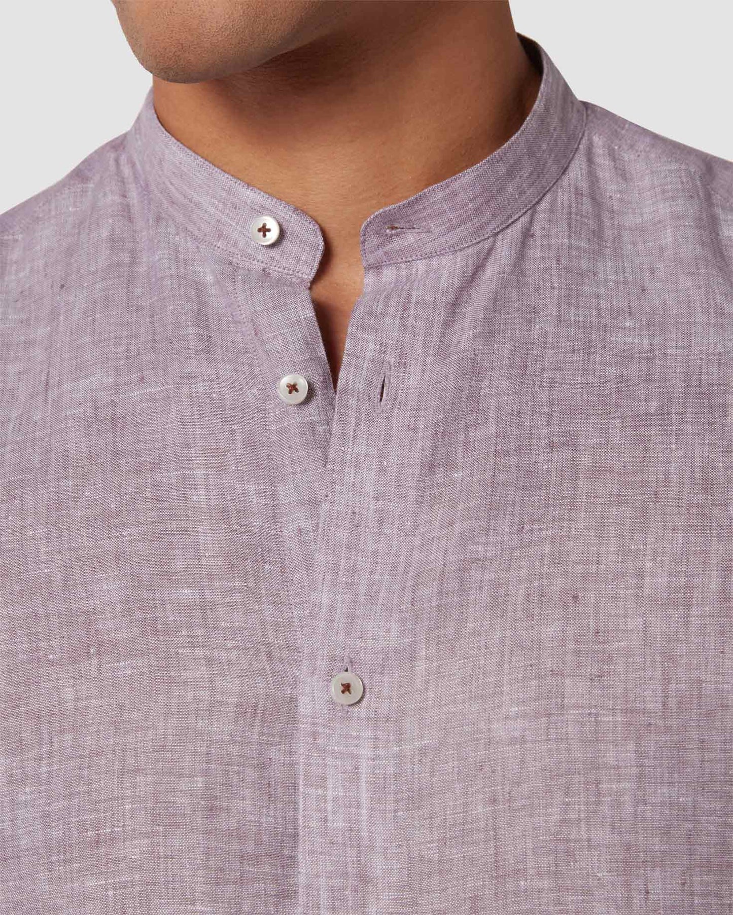Soft Almond Linen Shirt