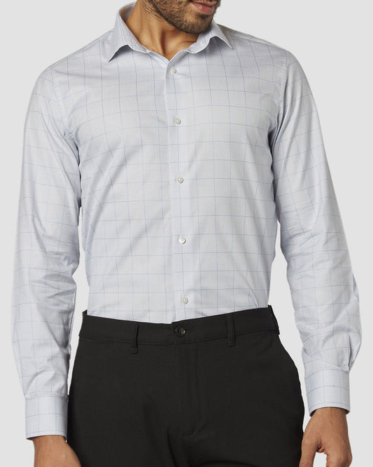 Slate Grey Checked Shirt