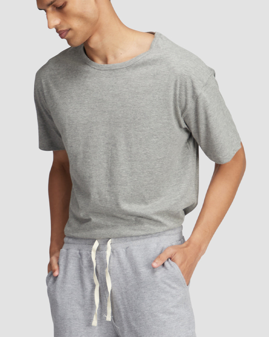 Classic Grey Melange T-Shirt