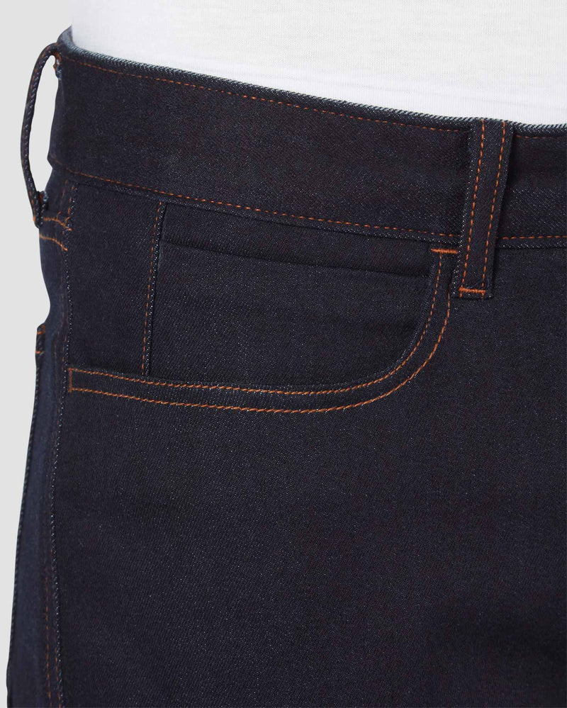 Indigo Flat | Soft Stretch Jeans