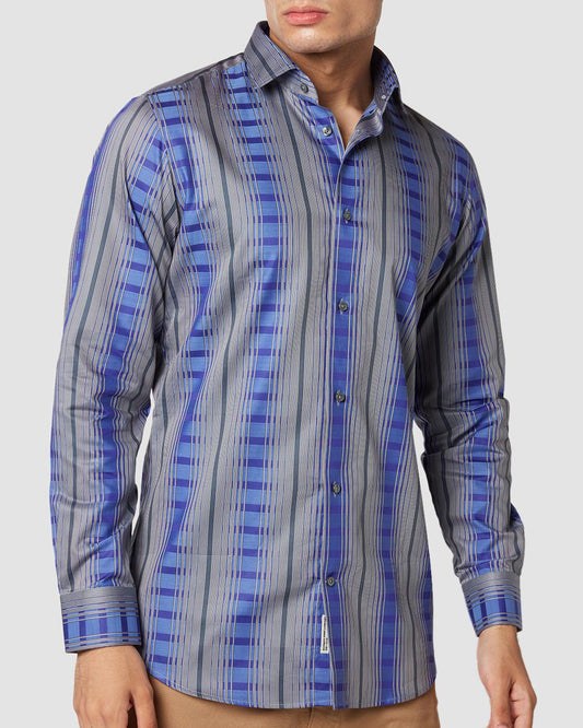 Monti High Tension Striped Shirt