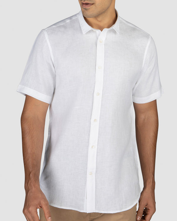White Fog Linen Shirt