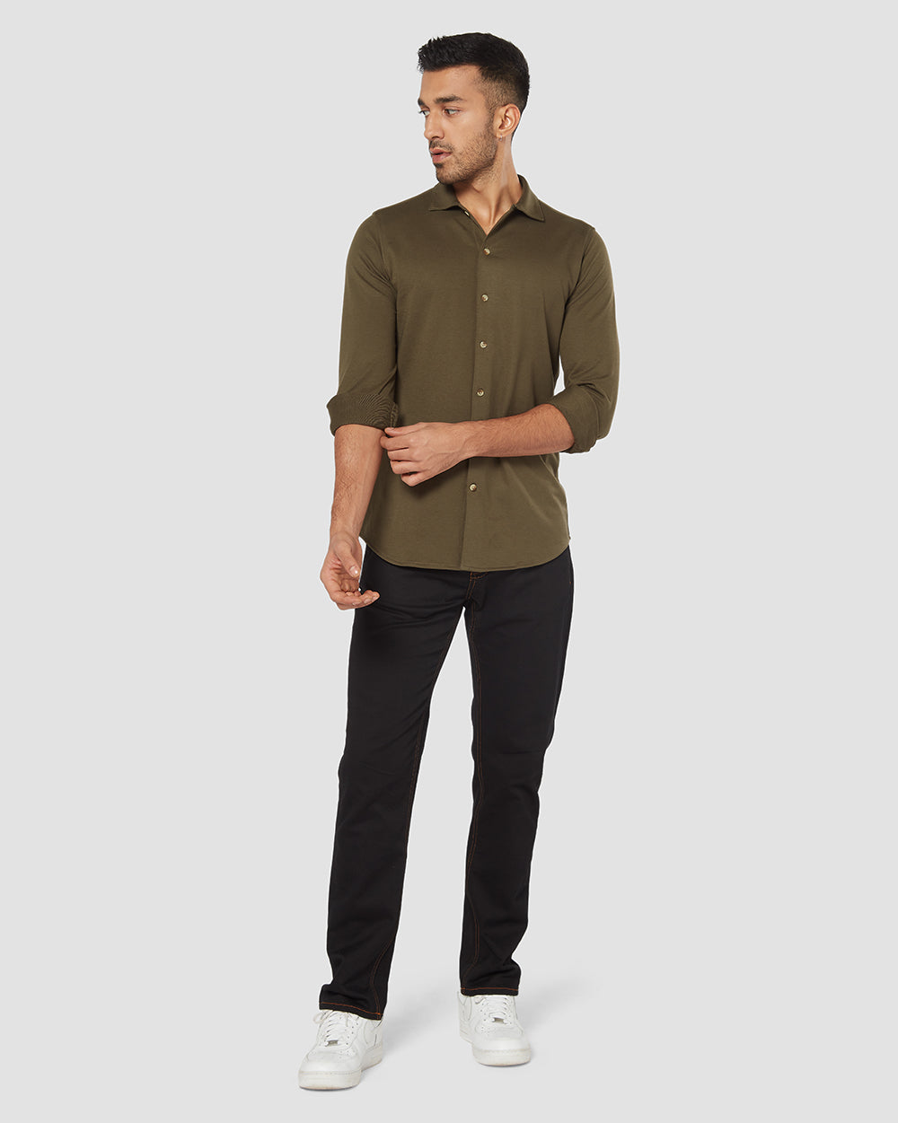 Serpentine Knit Shirt