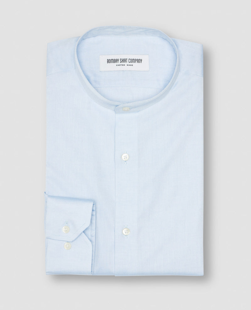 Wrinkle Resistant Light Blue Oxford Shirt