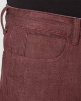 Maroon :: Organic Cotton Jeans