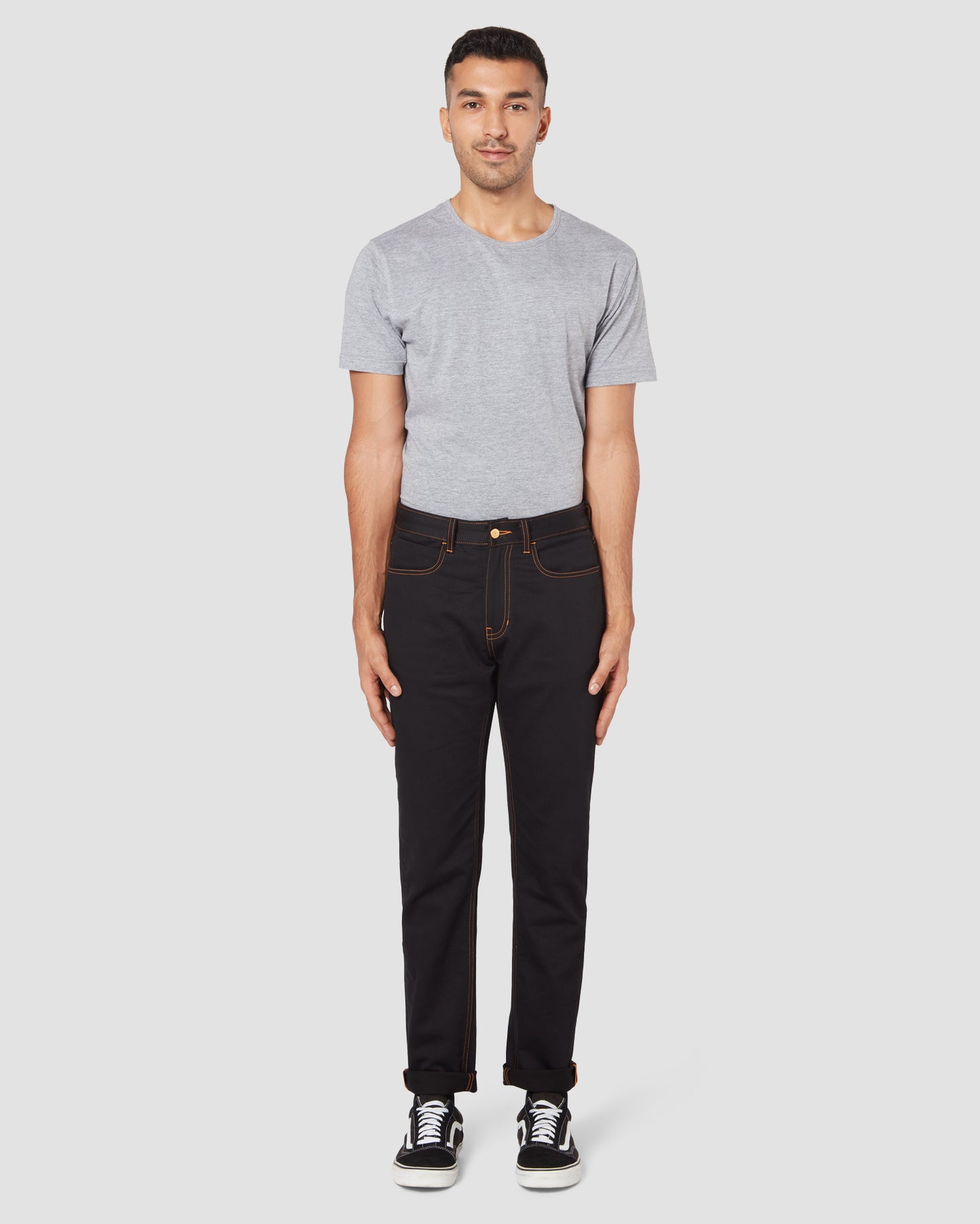 Smoked Black || Knit-like Soft Jeans