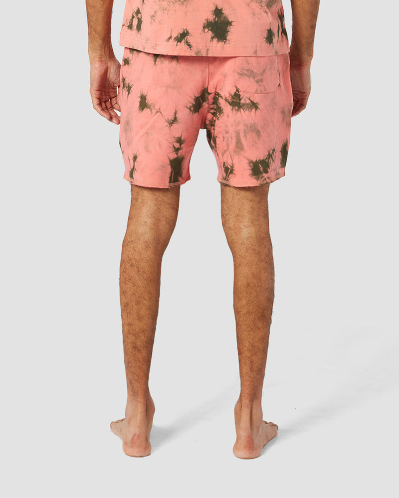 Tie Dye Clash French Terry Shorts