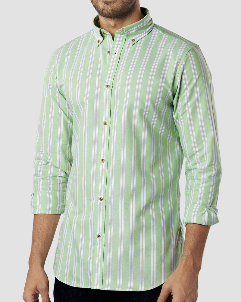 Green Mile Striped Shirt