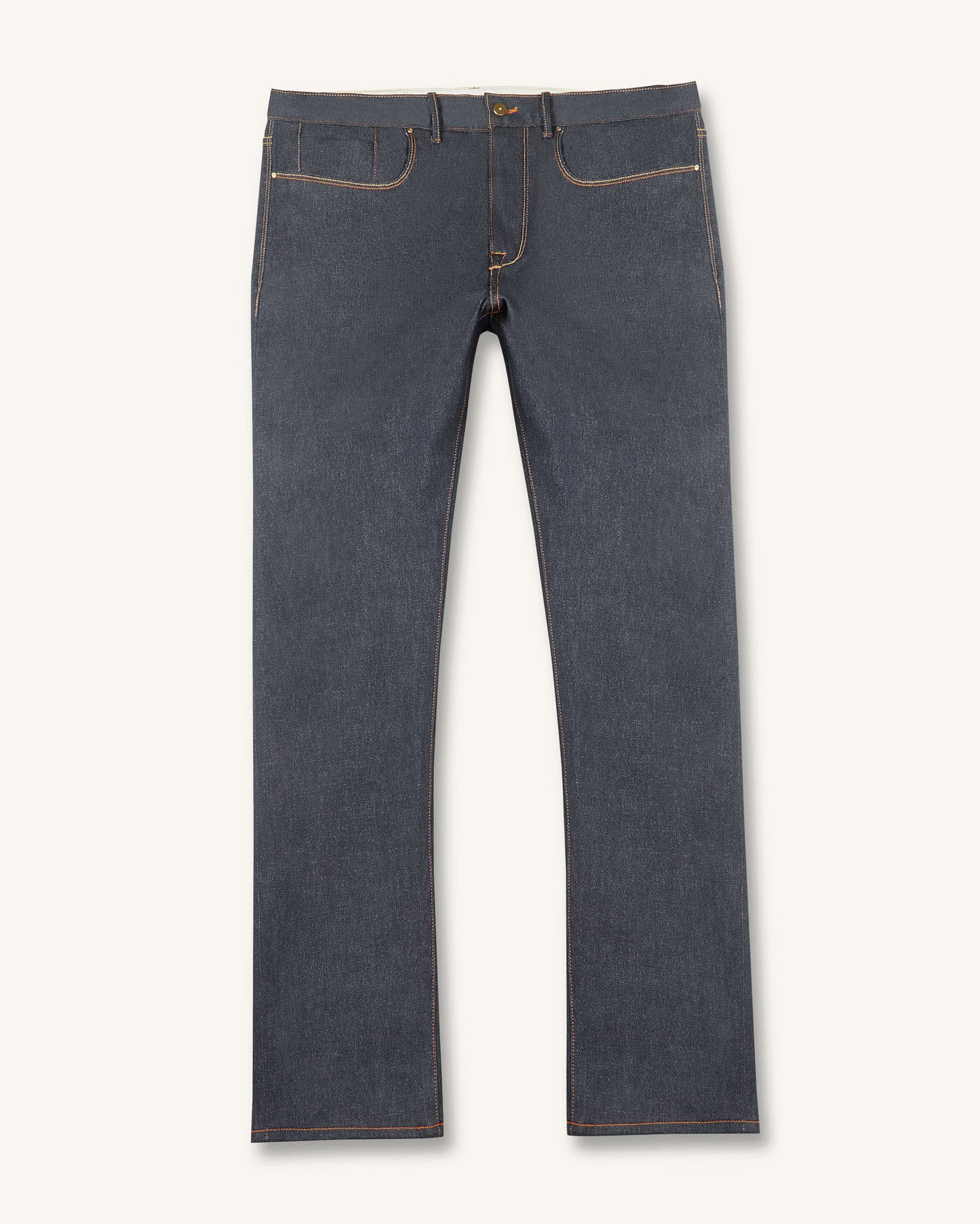 Grindled Indigo | Linen Stretch Selvedge Jeans
