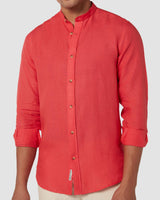 Orange Fizz Linen Shirt