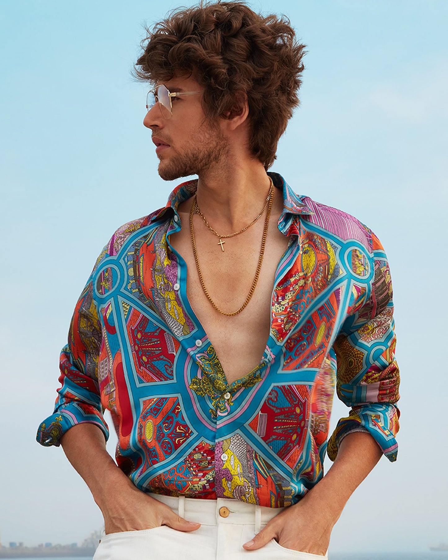St. Tropez Silk Shirt