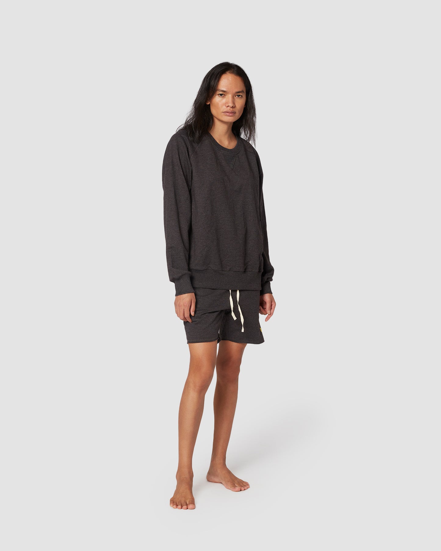 Urban Shadow Melange French Terry Shorts