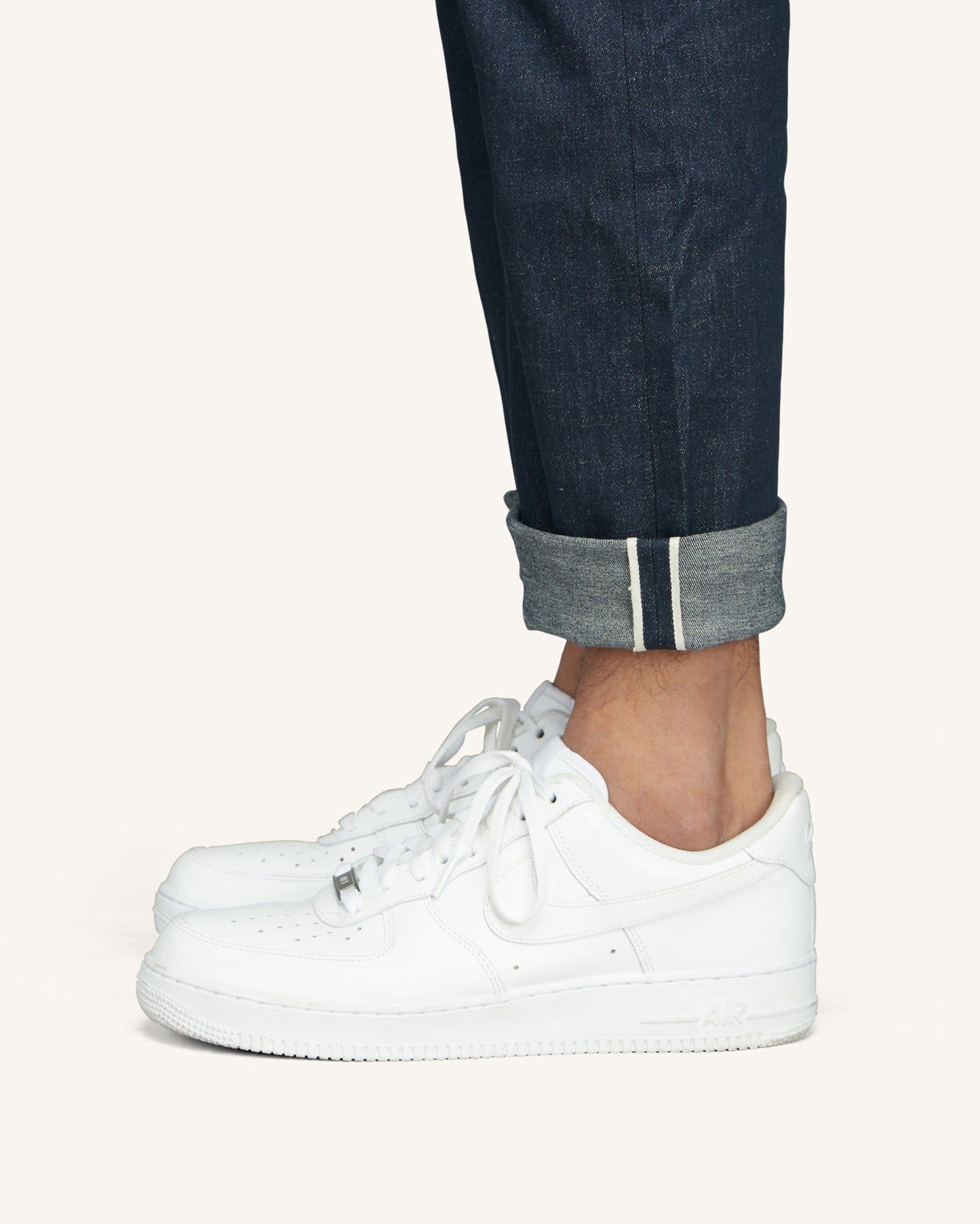 Grindled Indigo | Linen Stretch Selvedge Jeans